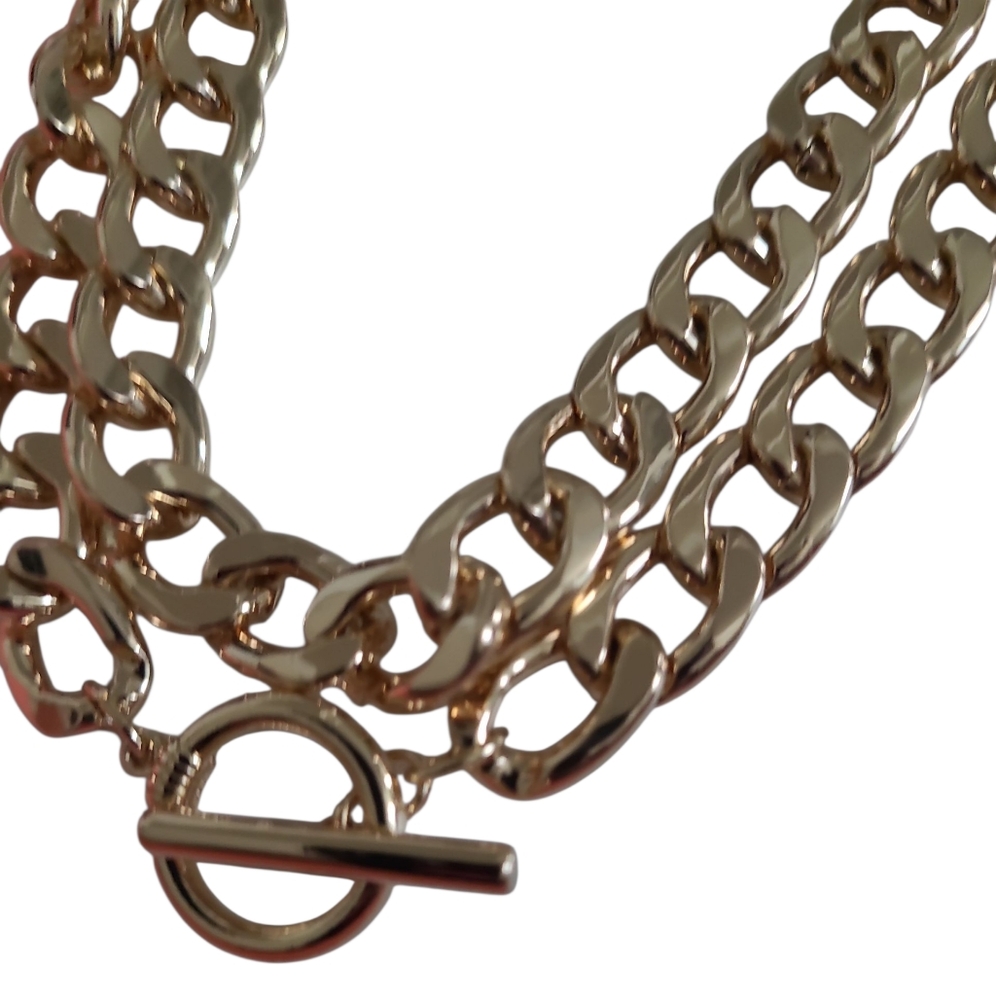 House of Harlow 1960 Gold Chain Necklace - Picture 5 of 9